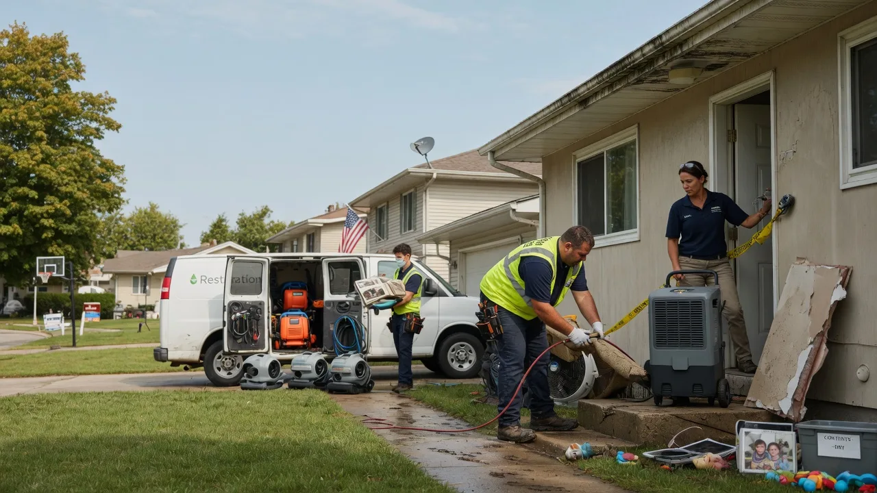 Water Damage Restoration in East Galesburg, IL near me